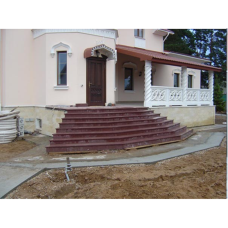 Крыльцо из гранита Лезниковского месторождения